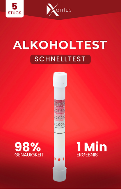 Alkoholtest für unterwegs